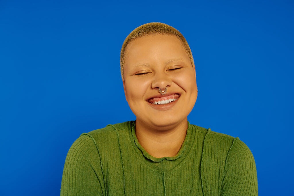 smiling young woman